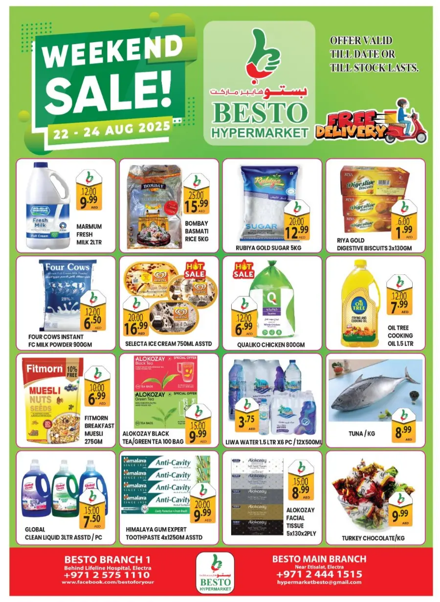 Weekend Sale In Besto Hypermarket Abu Dhabi
