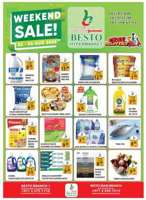 Weekend Sale In Besto Hypermarket Abu Dhabi
