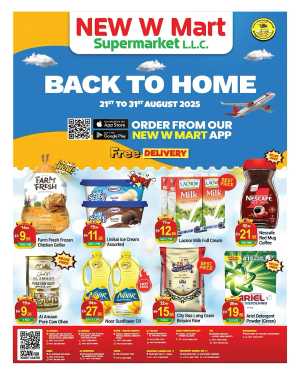 Back to Home Sale – Shop Now & Save! In New W Mart Dubai