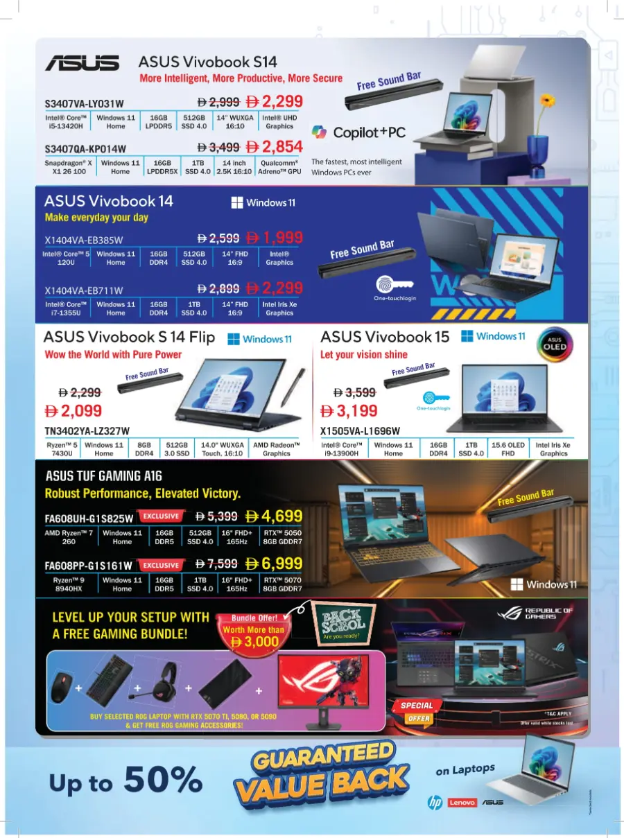 Laptop Buyback Offer – Guaranteed AED 500 OFF In Sharaf DG Abu Dhabi