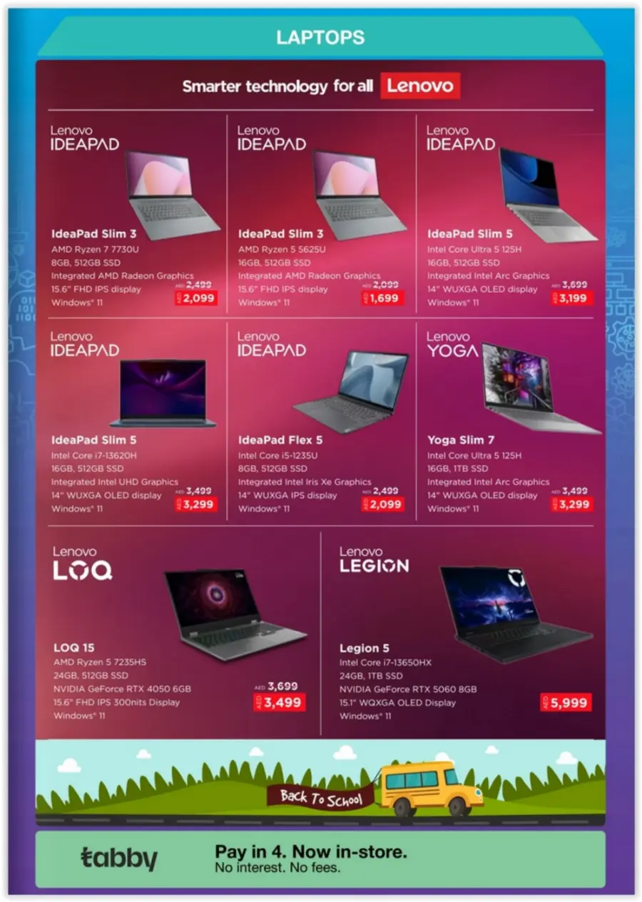 Back to School Tech Deals & Offers In Jumbo Electronics Abu Dhabi