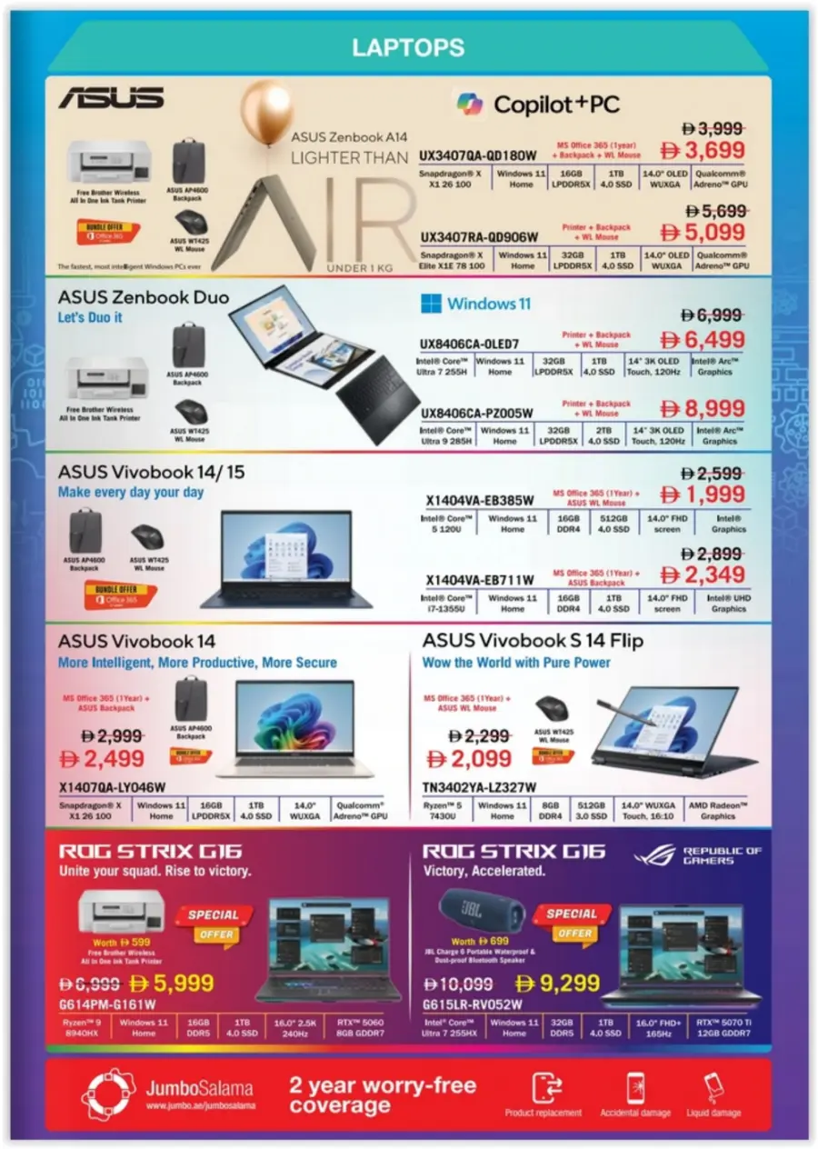 Back to School Tech Deals & Offers In Jumbo Electronics Abu Dhabi