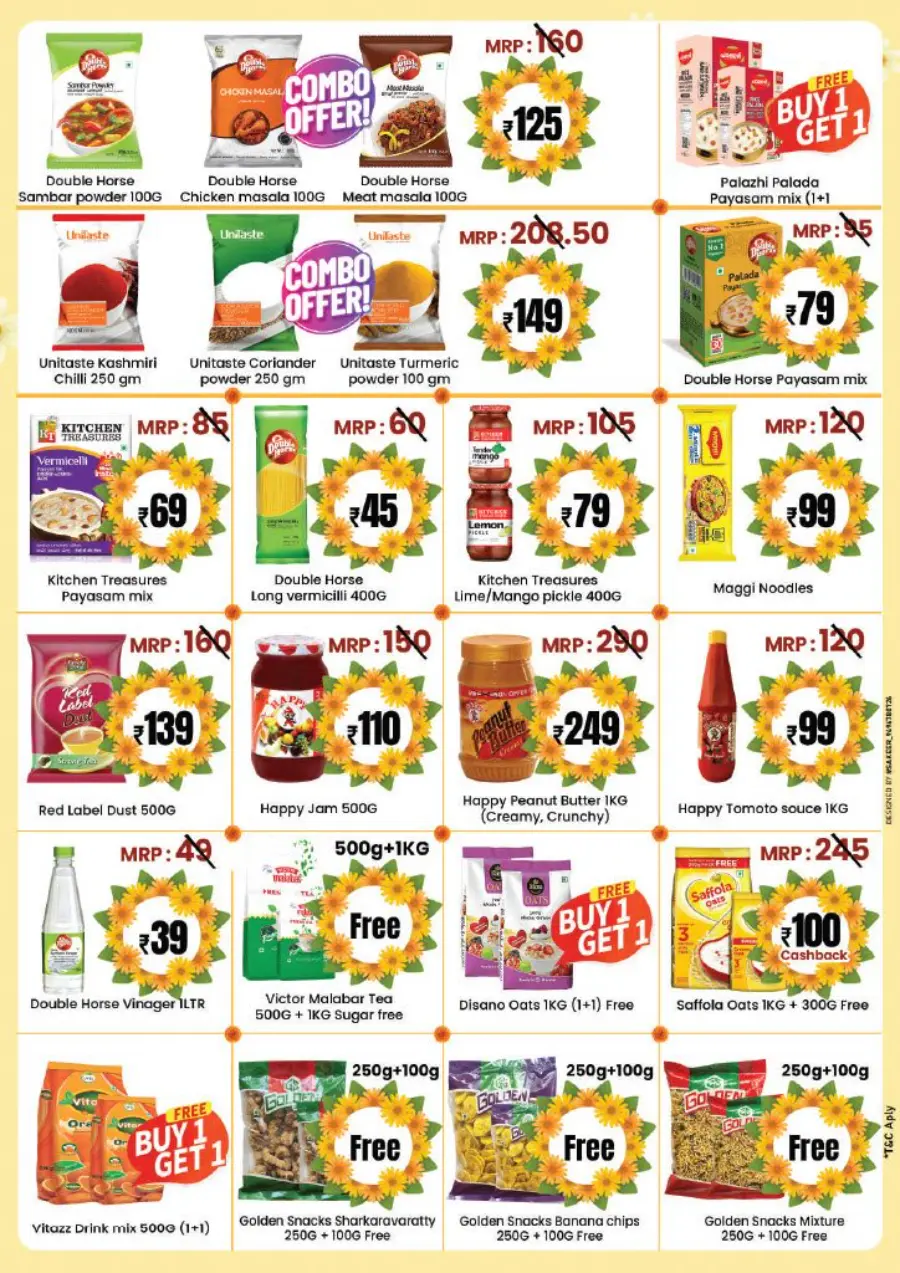 Special onam offer In Choice Hypermarket undefined