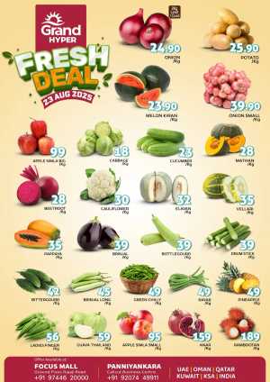 Fresh Deal In Grand Hypermarket Calicut