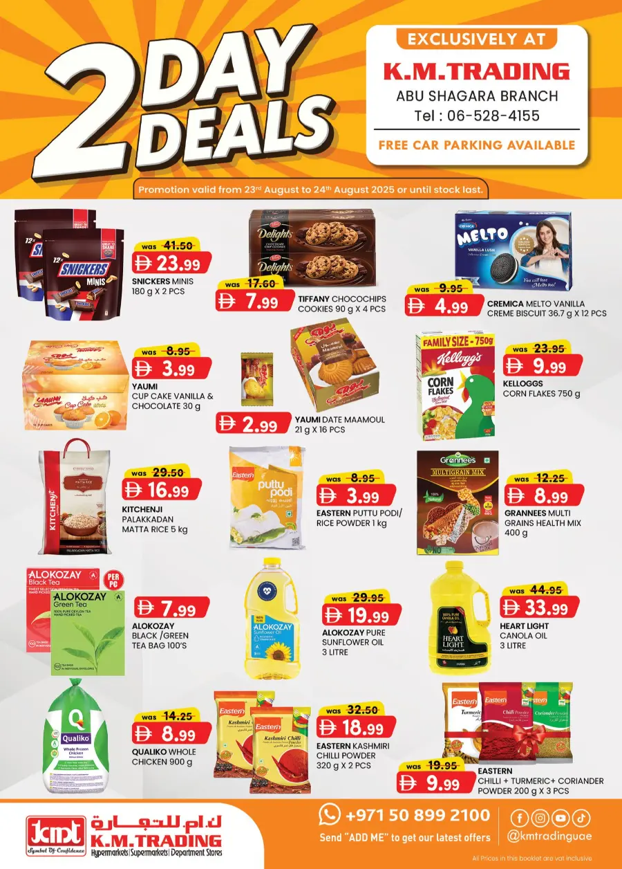 Fresh Deal In K.M Trading Fujairah