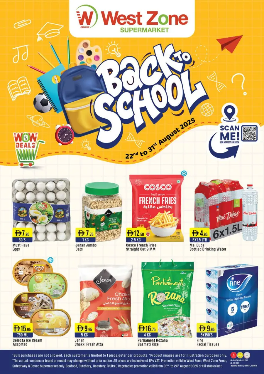 Back to School Deals – Big Savings Await! In West Zone Supermarket Dubai