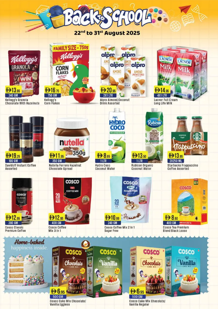 Back to School Deals – Big Savings Await! In West Zone Supermarket Dubai