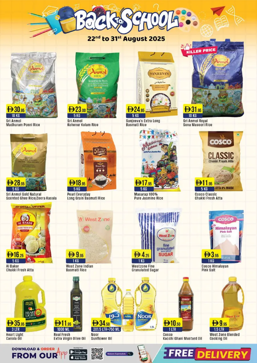 Back to School Deals – Big Savings Await! In West Zone Supermarket Dubai