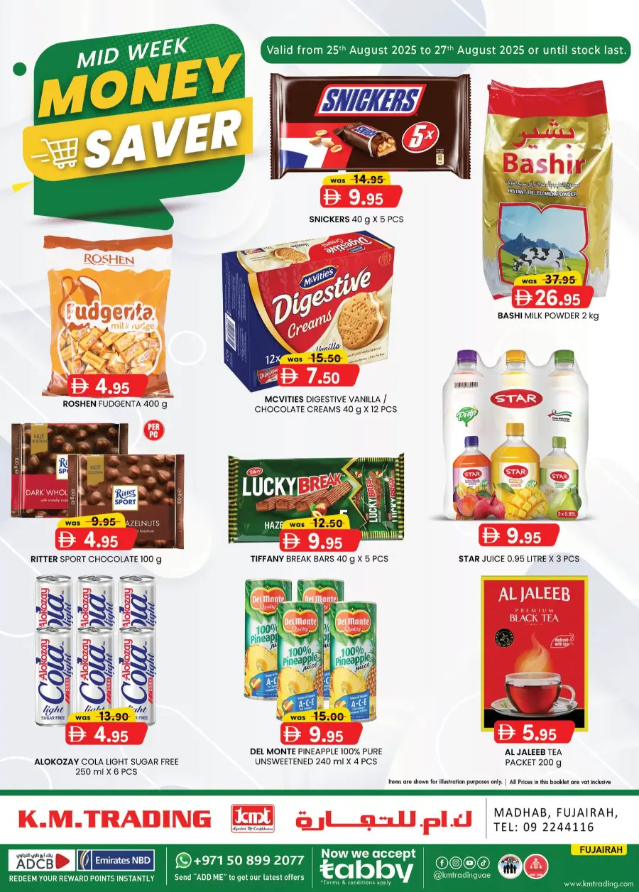 Mid Week Money Saver In K.M Trading Fujairah