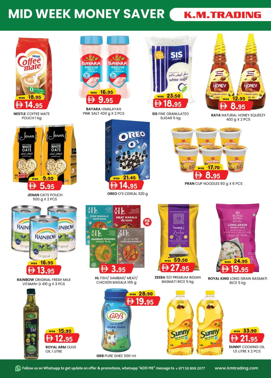 Mid Week Money Saver In K.M Trading Fujairah