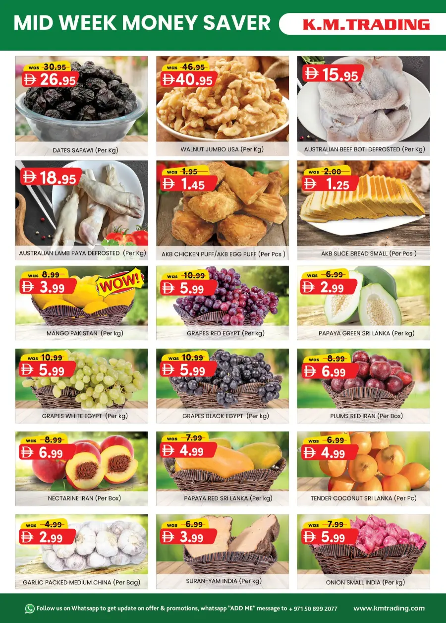 Mid Week Money Saver In K.M Trading Fujairah