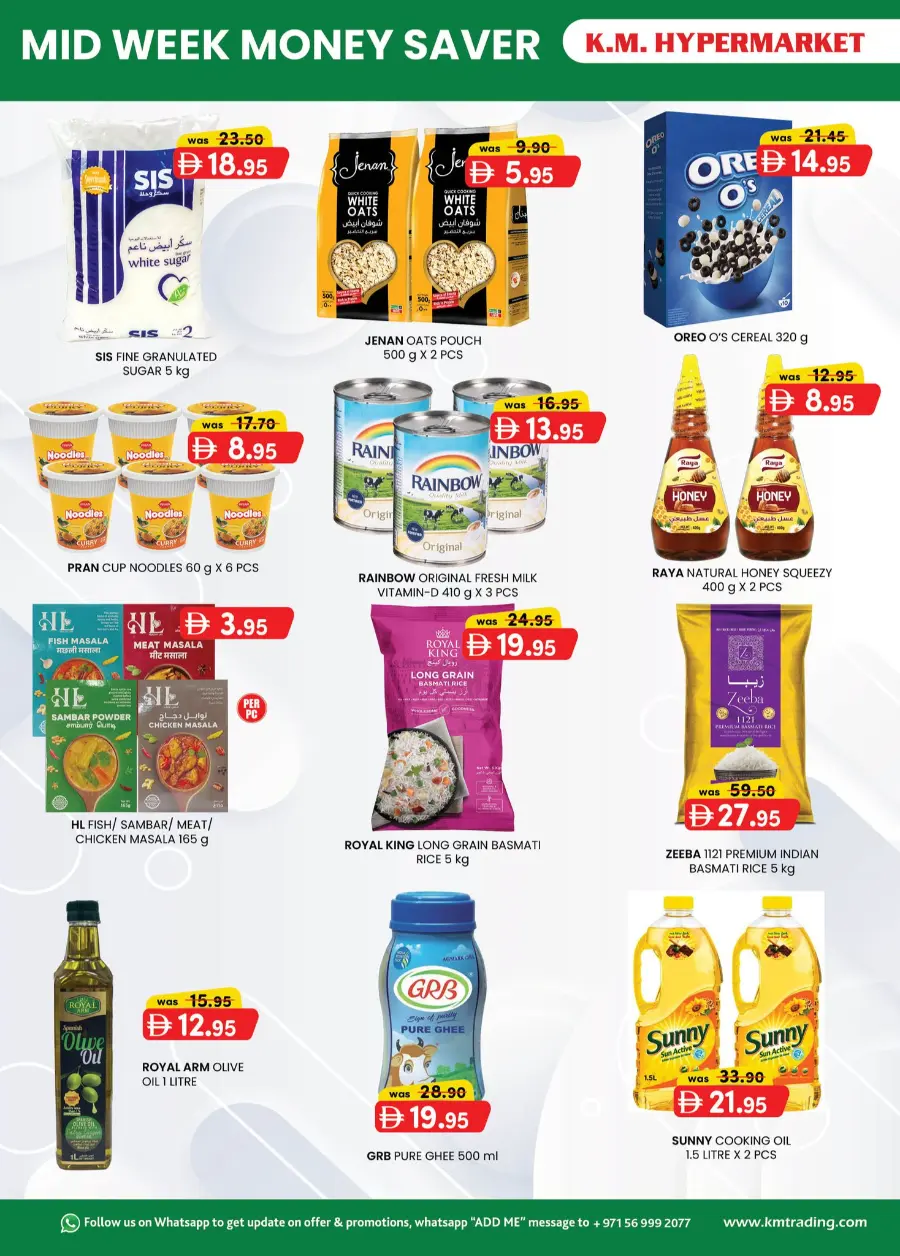 Mid Week Money Saver In K.M Trading Al Ain