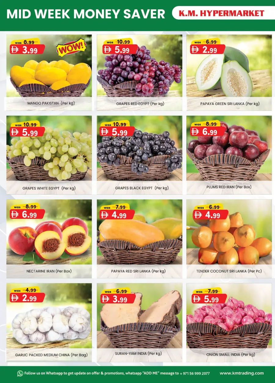 Mid Week Money Saver In K.M Trading Al Ain