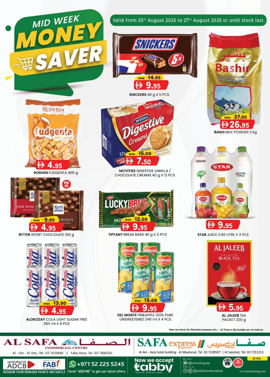 Mid Week Money Saver In SAFA Express Supermarket Al Ain