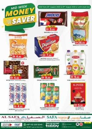 Mid Week Money Saver In SAFA Express Supermarket Al Ain
