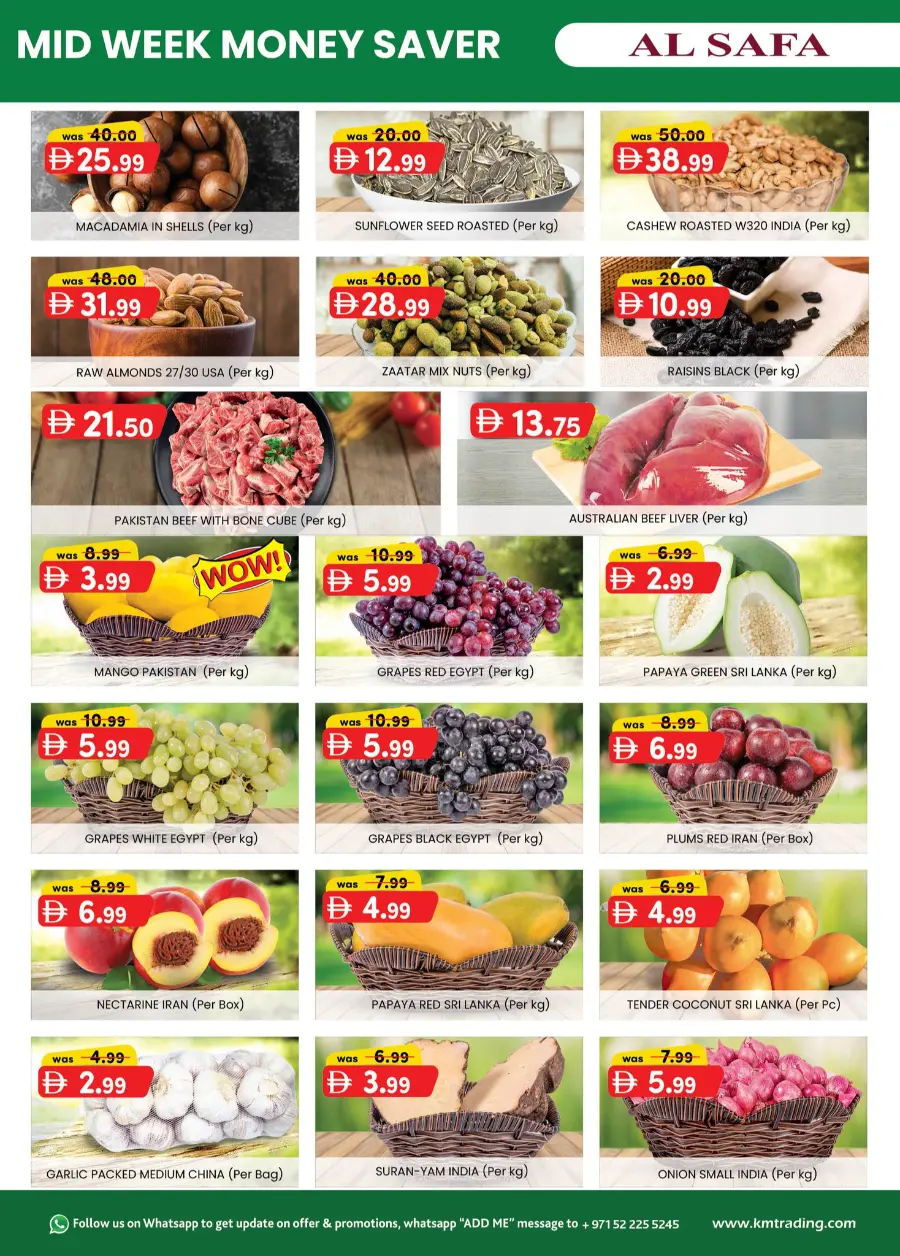 Mid Week Money Saver In SAFA Express Supermarket Al Ain