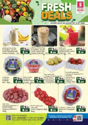 Fresh Deals In Safari Hypermarket Ras al Khaimah