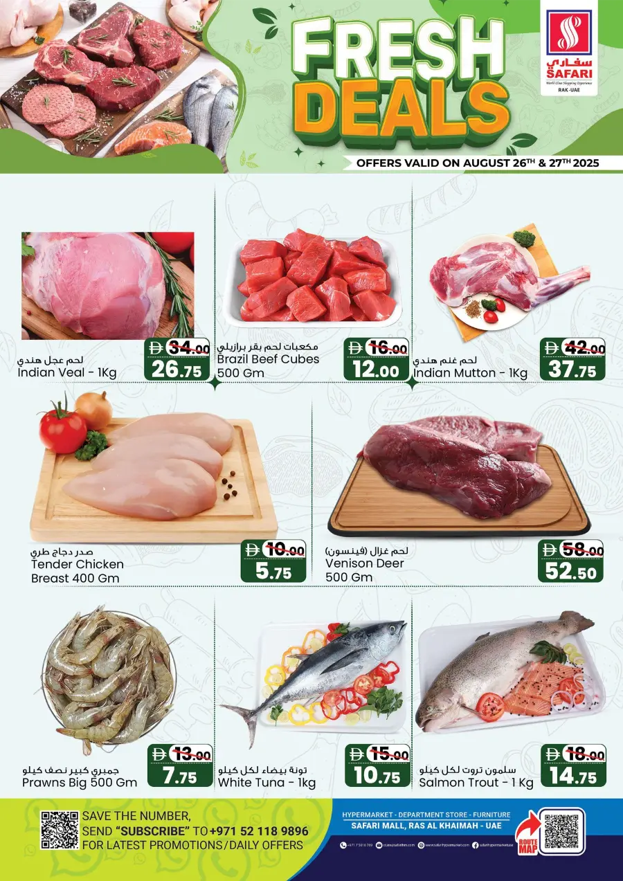 Fresh Deals In Safari Hypermarket Ras al Khaimah