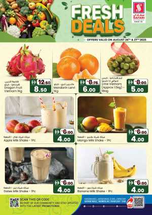 Fresh Deals In Safari Hypermarket Sharjah / Ajman