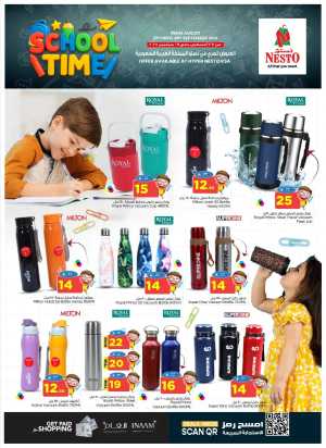 School Time Deals In Nesto Hypermarket Riyadh,Dammam,Hail,Al Hasa,Jubail,Al Khobar,Buraidah,Al-Kharj,Ar Rass,Al Majmaah,Qaseem,Shaqraa