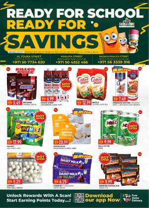 Back to School, Back to Savings! In Palengke Supermarket Al Ain