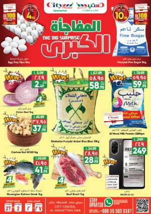 Mega Deals & Big Surprise Offers In City flower Hail