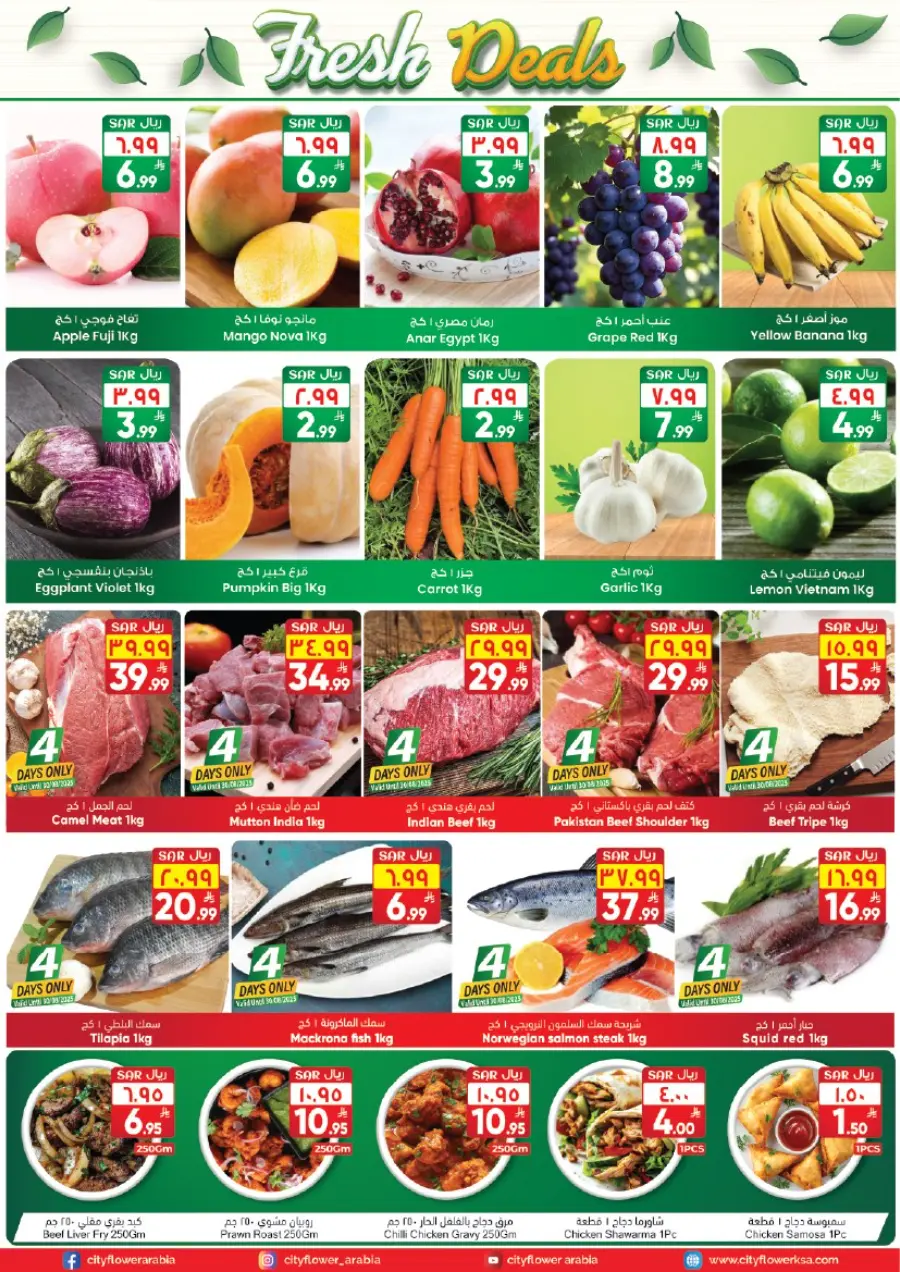 Mega Deals & Big Surprise Offers In City flower Jubail