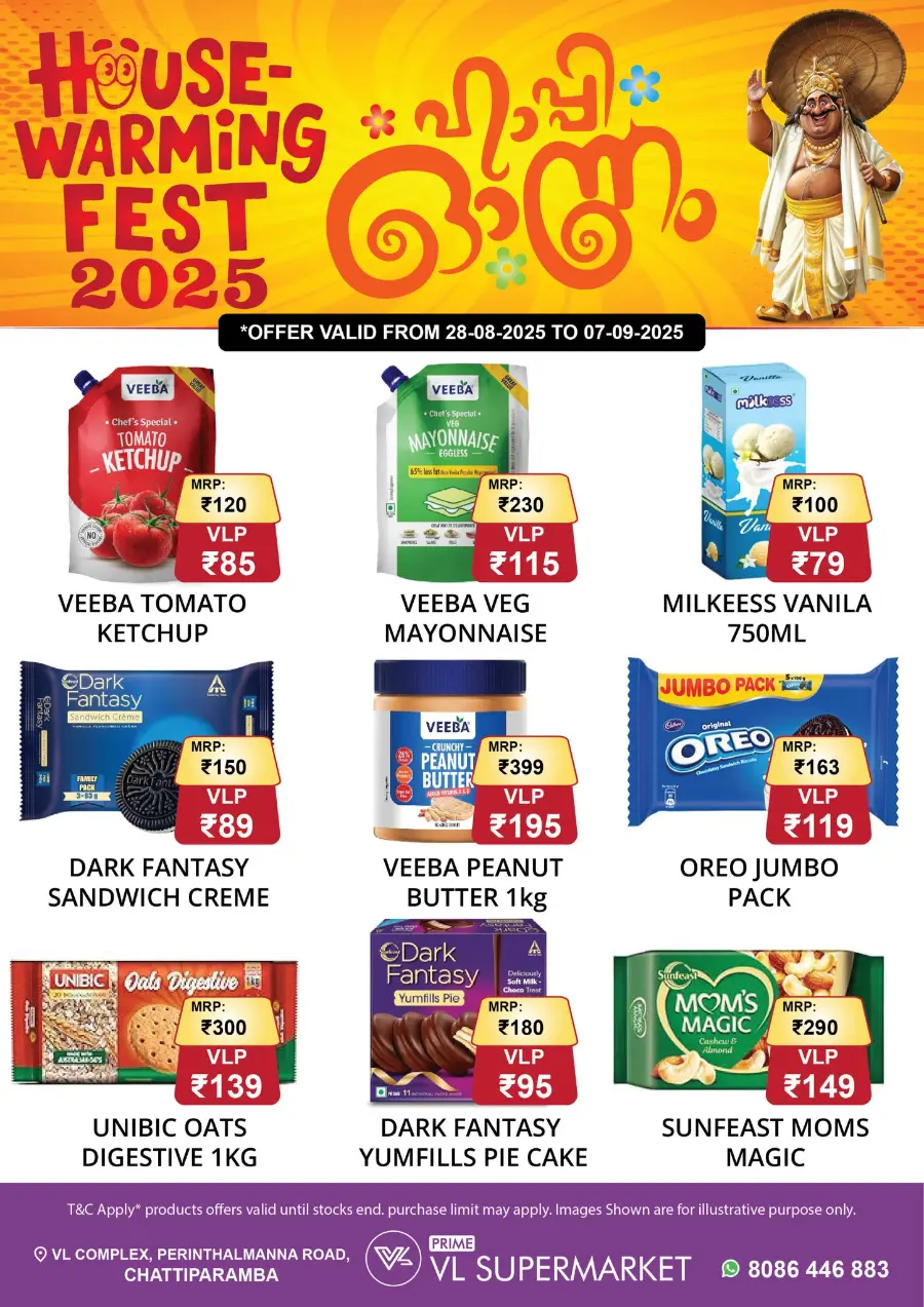 housewarming fest In VL Supermarket Malappuram