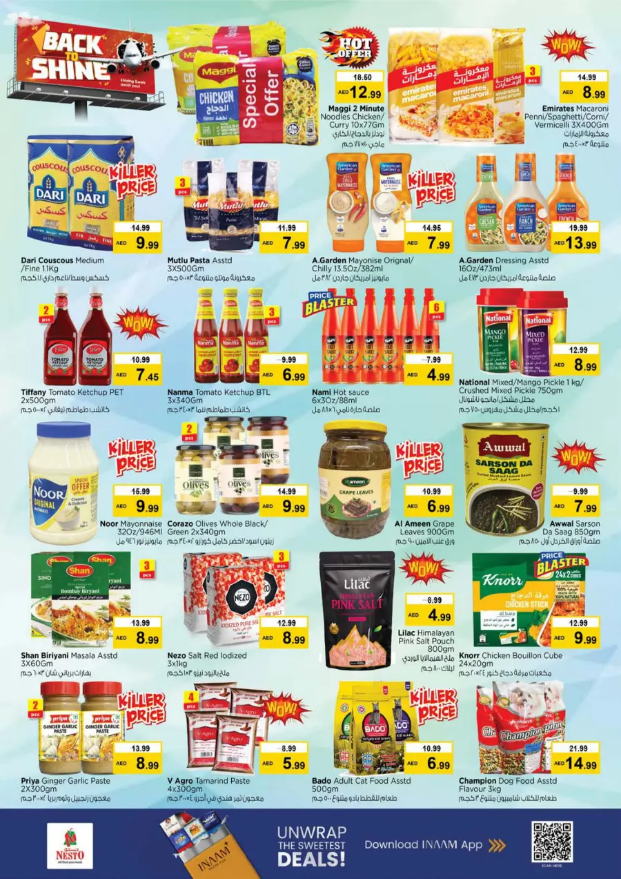 Back to Shine – Shining Deals Await! In Nesto Hypermarket Dubai