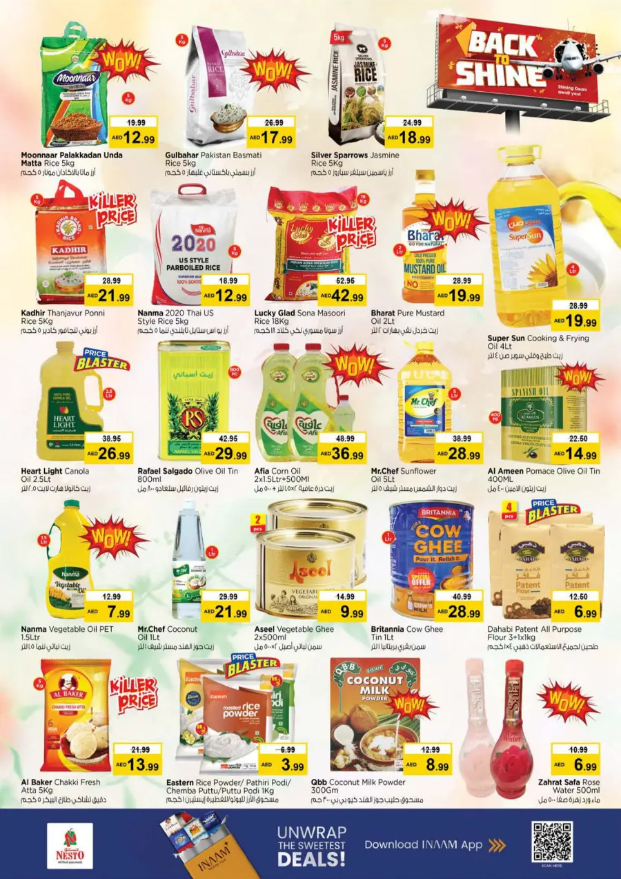 Back to Shine – Shining Deals Await! In Nesto Hypermarket Dubai