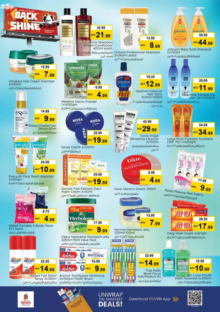 Back to Shine – Shining Deals Await! In Nesto Hypermarket Dubai