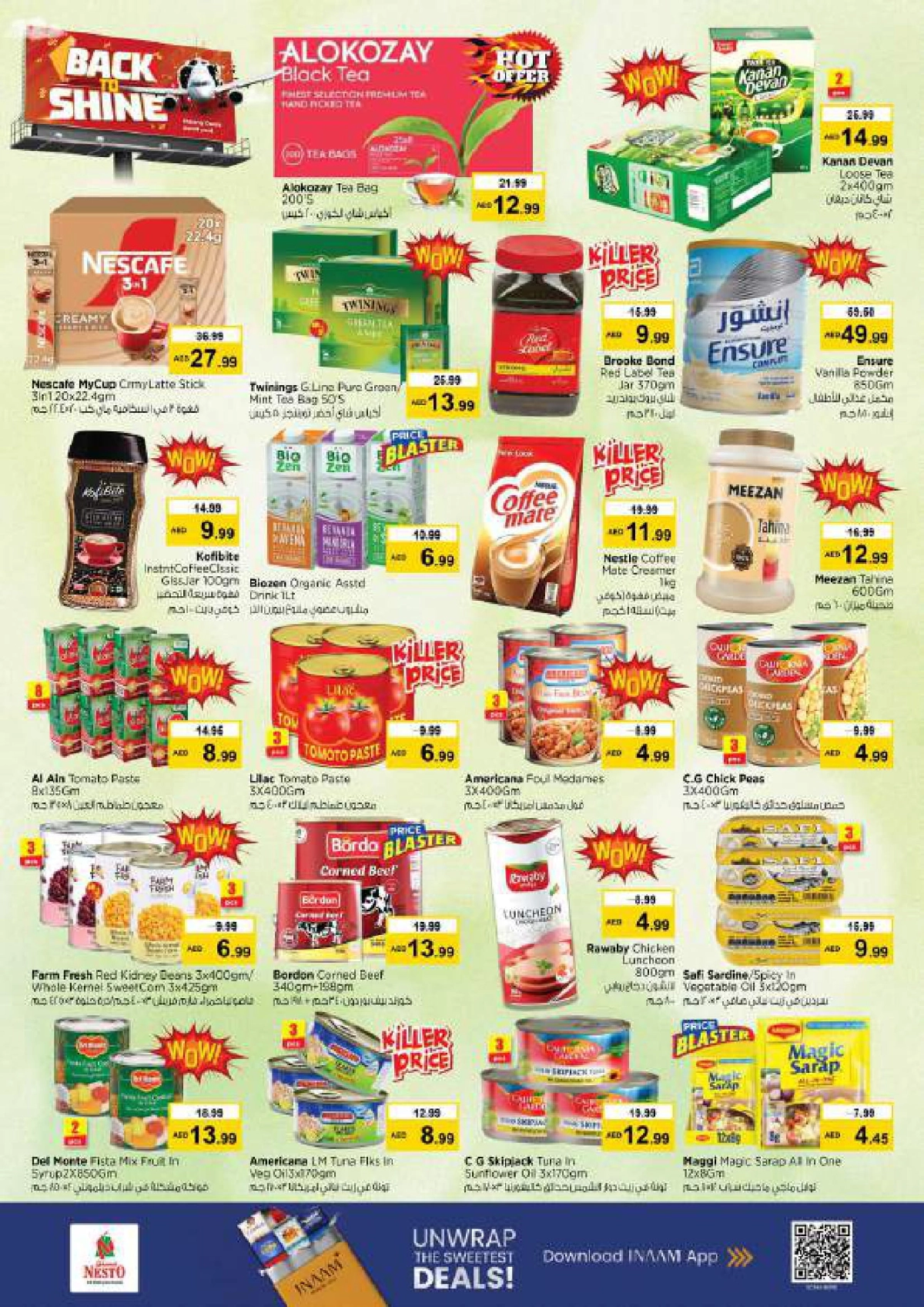 Back to Shine – Shining Deals Await! In Nesto Hypermarket Al Ain