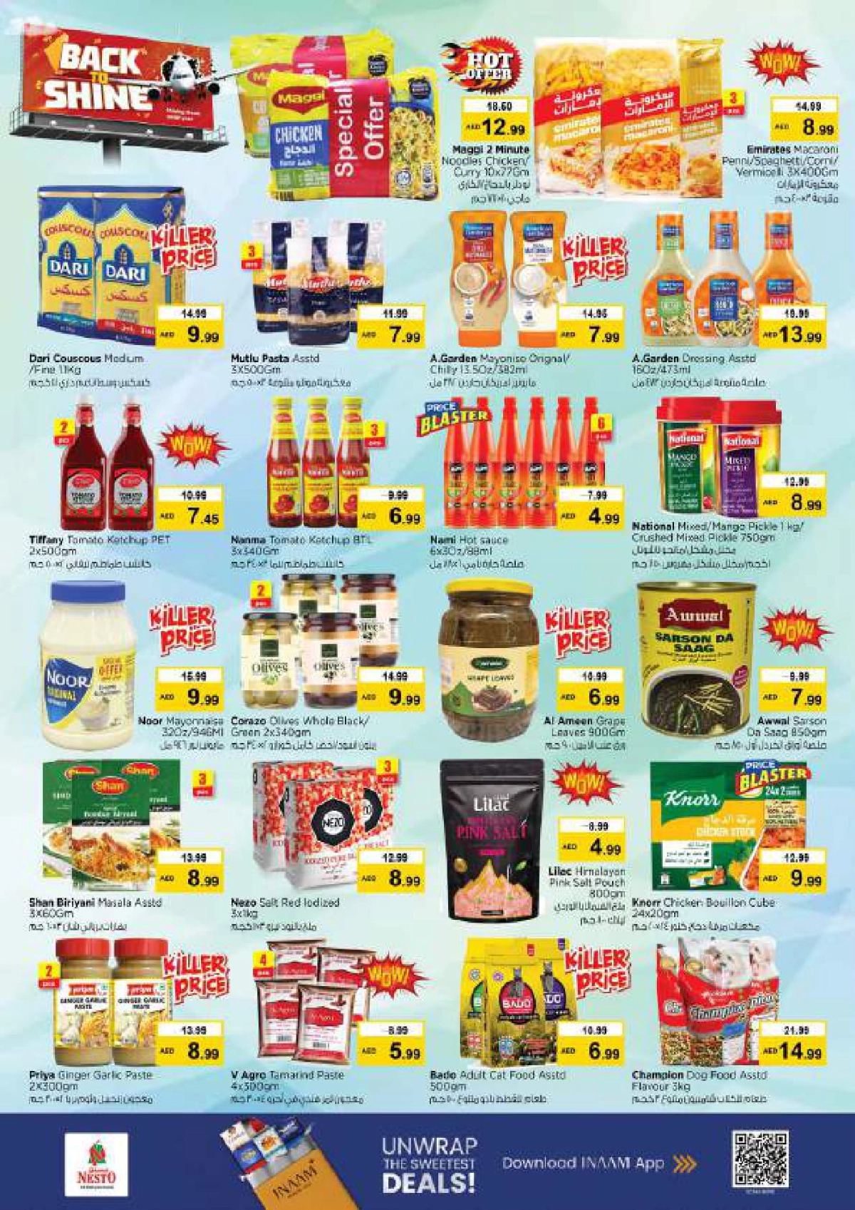 Back to Shine – Shining Deals Await! In Nesto Hypermarket Al Ain