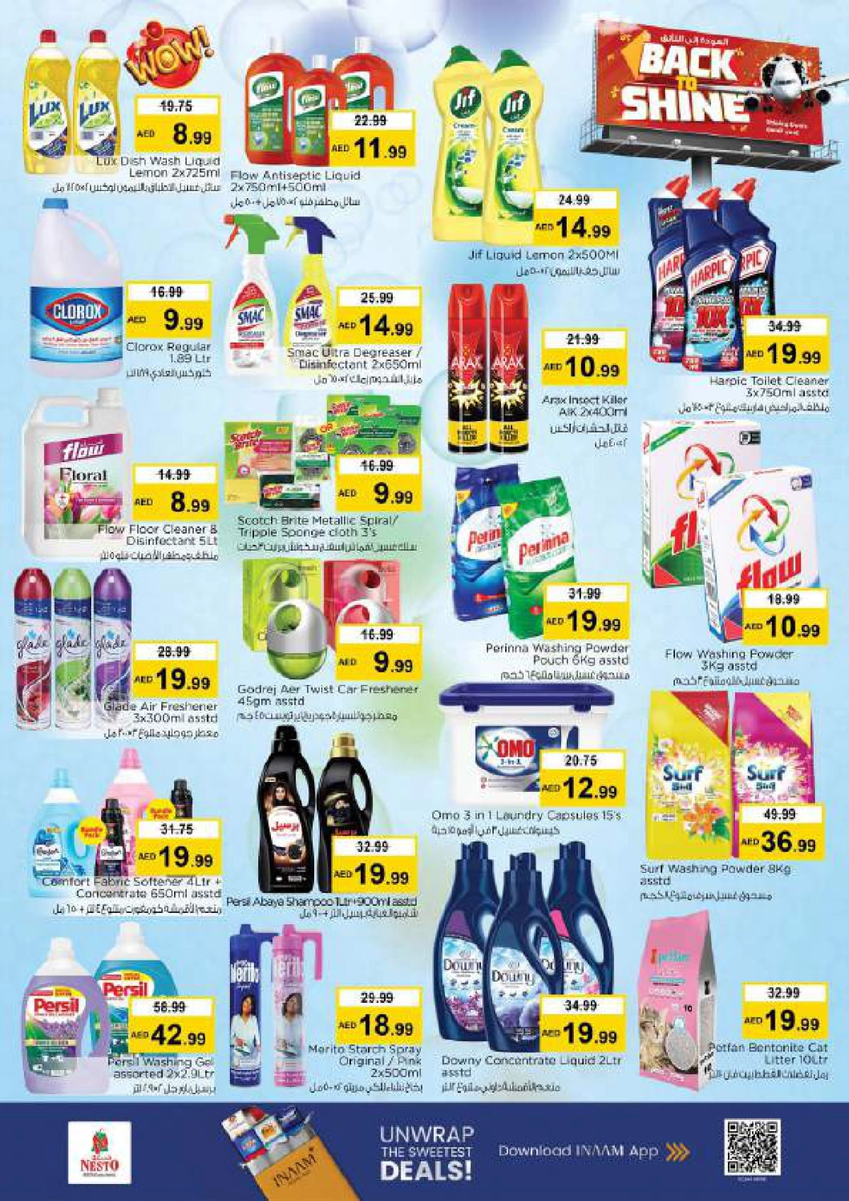 Back to Shine – Shining Deals Await! In Nesto Hypermarket Al Ain