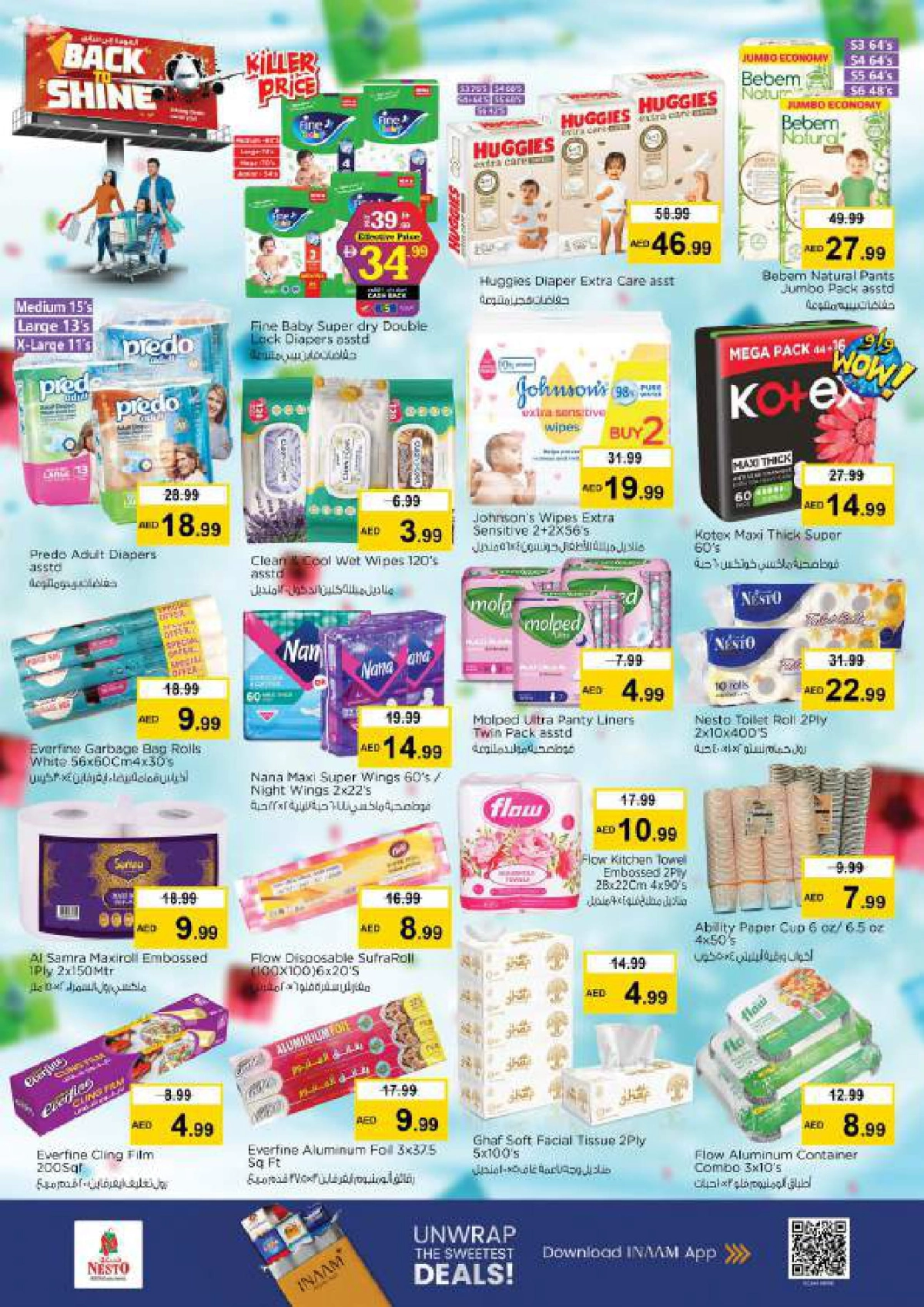 Back to Shine – Shining Deals Await! In Nesto Hypermarket Al Ain