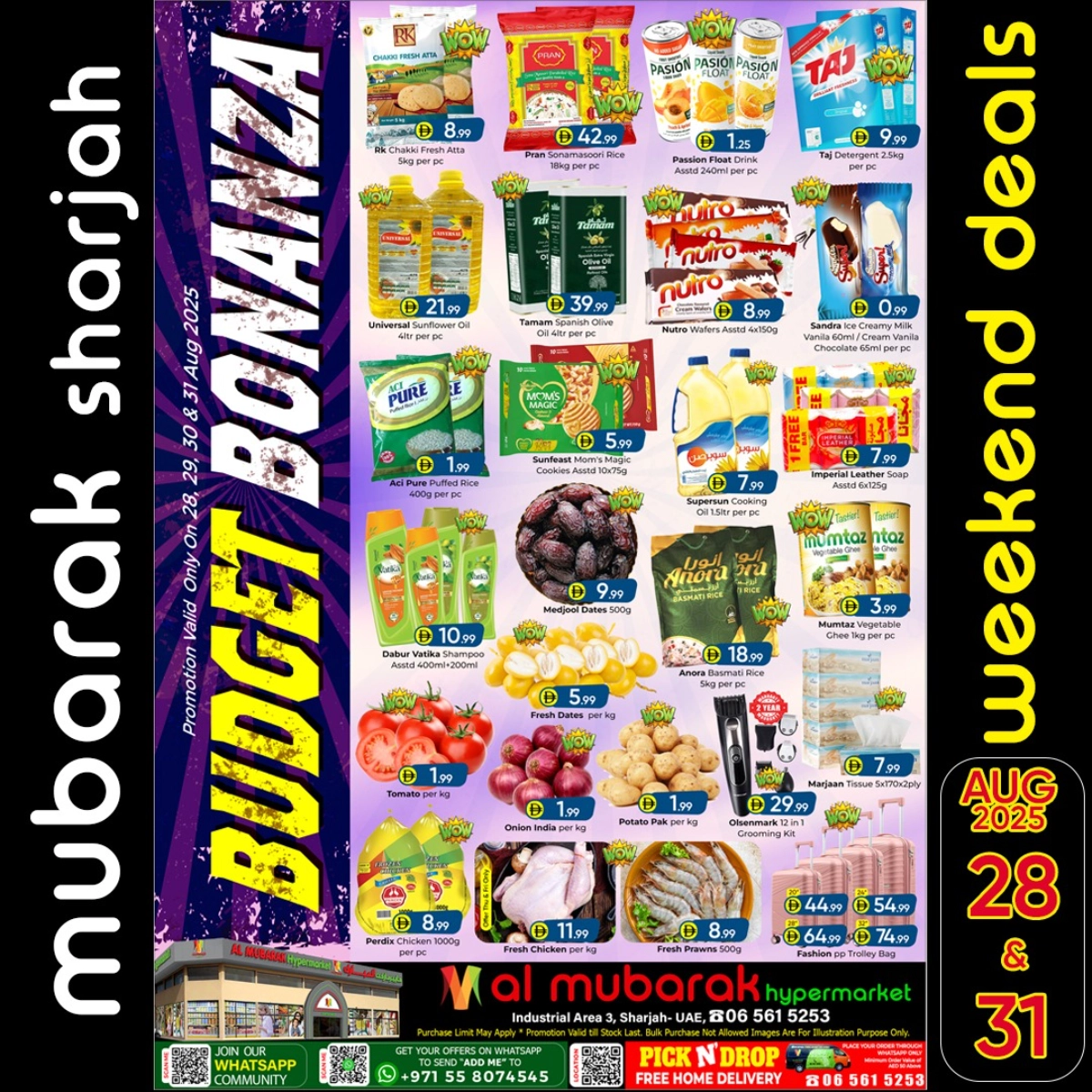 Budget bonanza In Mubarak Hypermarket Sharjah / Ajman