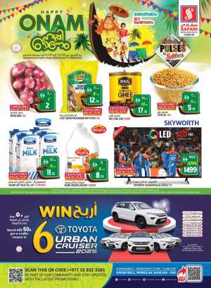 Onam Offer In Safari Hypermarket Sharjah / Ajman