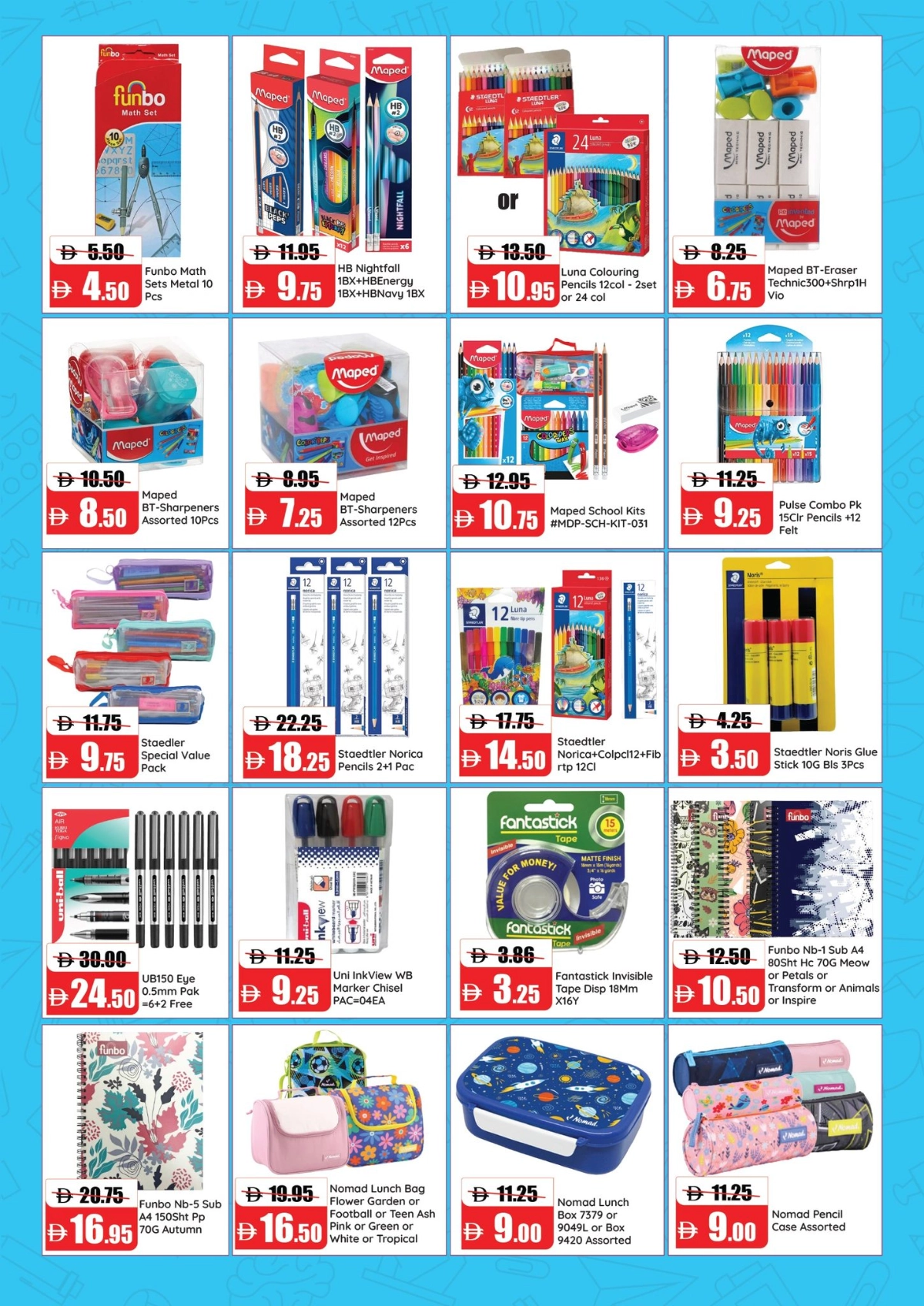 Back to School Offers – Best Deals Inside In Al Aswaq Hypermarket Ras al Khaimah