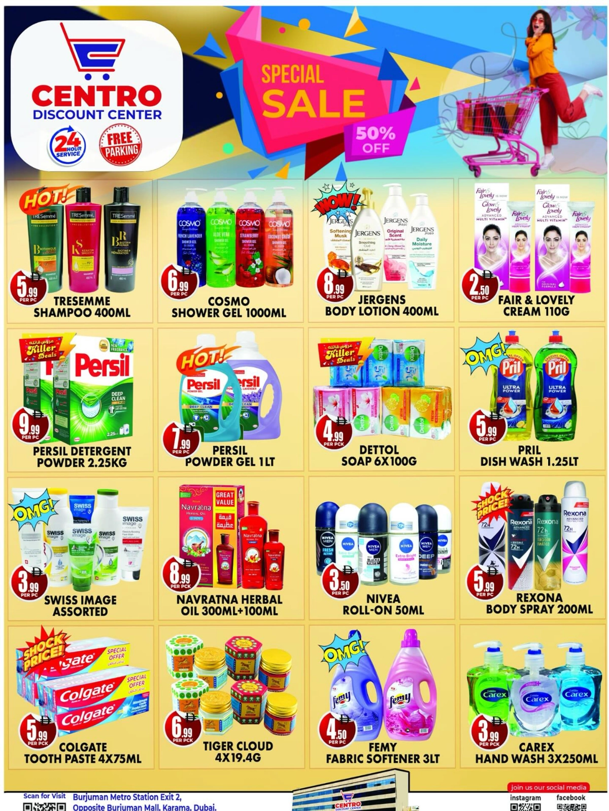 Weekend Sale In Centro Discount Center Dubai