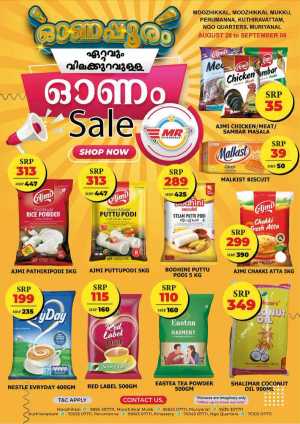Onam Offers – Shop Smart, Save More In MR Hypermarket Calicut
