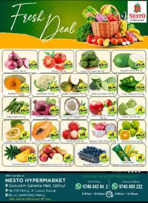 Fresh Deal In Nesto Hypermarket Calicut