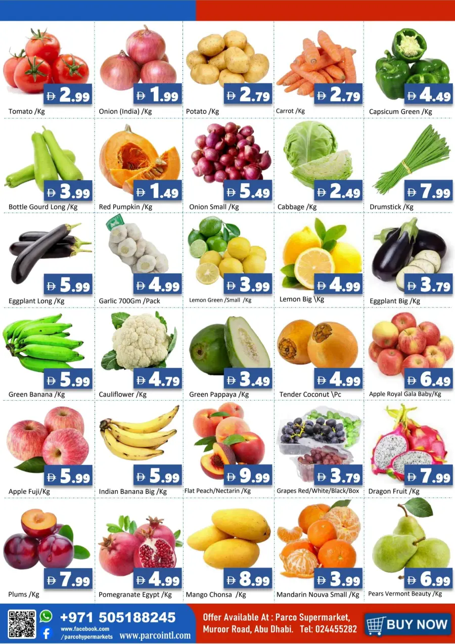 Weekend Big Deals In PARCO Hypermarket Abu Dhabi