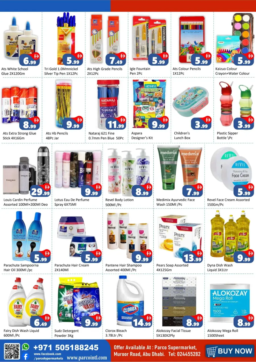 Weekend Big Deals In PARCO Hypermarket Abu Dhabi