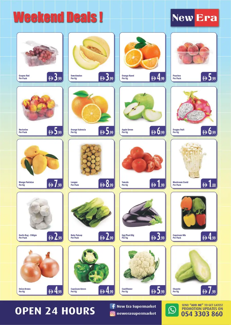 Weekend deals In New Era Supermarket Dubai