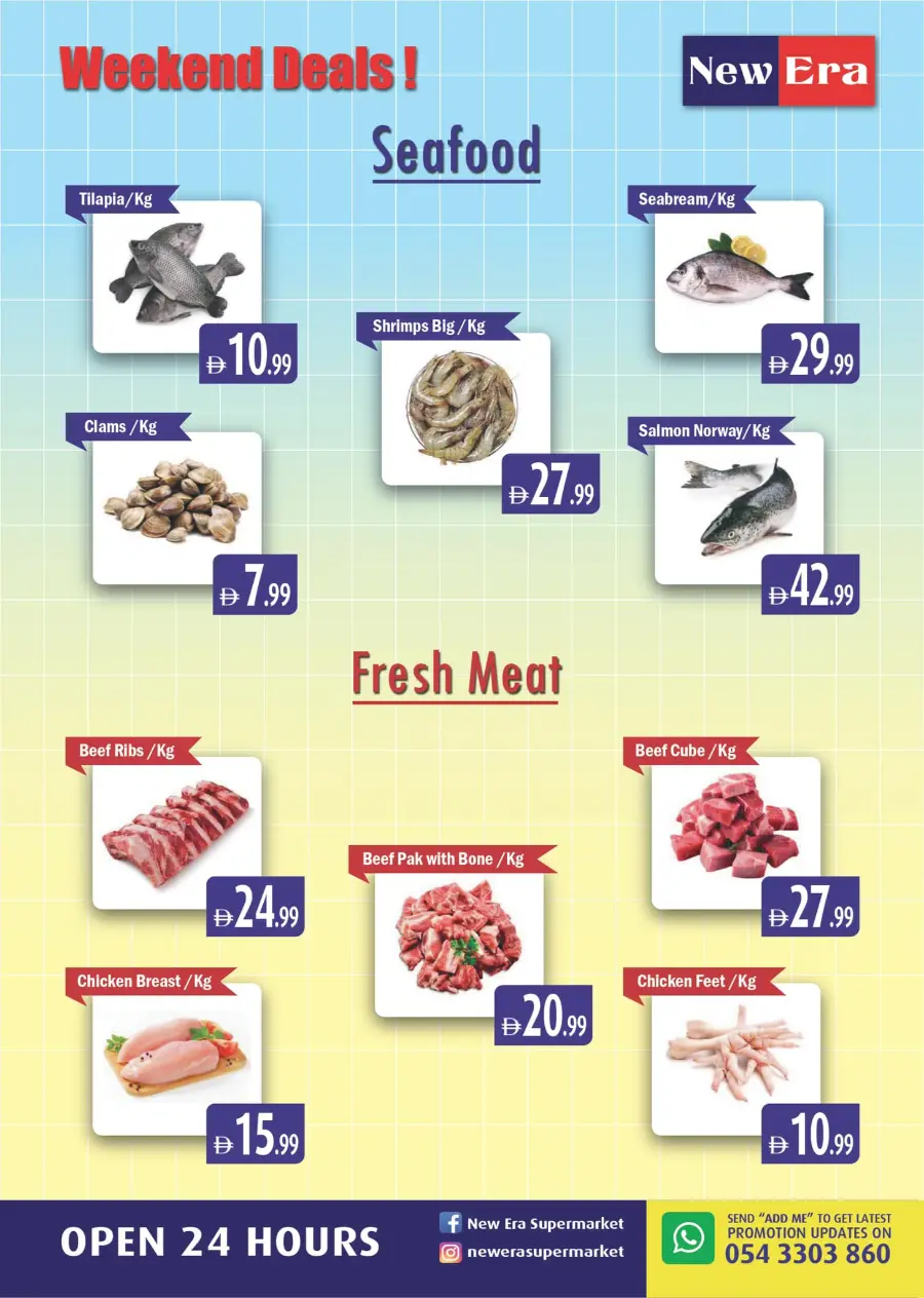 Weekend deals In New Era Supermarket Dubai