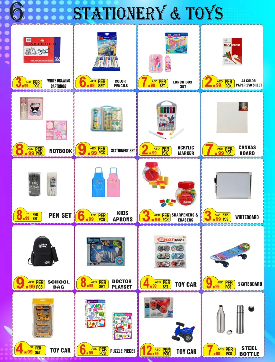 Back to School Offers – Best Deals Inside In Royal Gifts Abu Dhabi