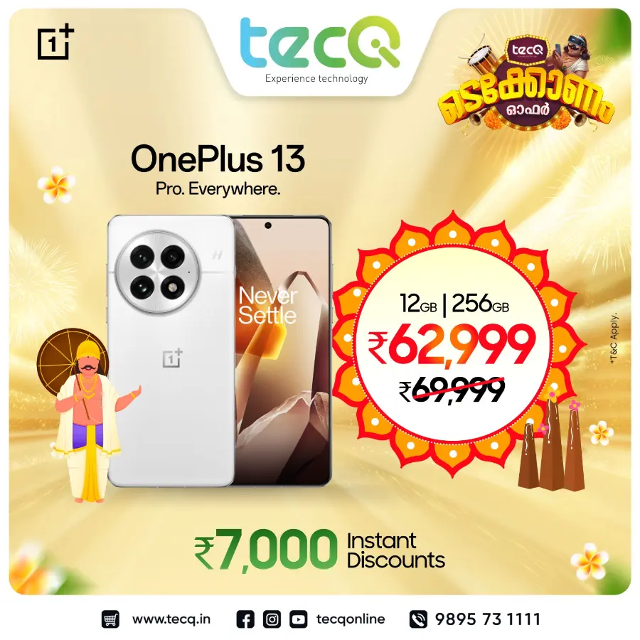 Onam 2025 Mega Sale – Great Shopping Deals In tecq Trivandrum