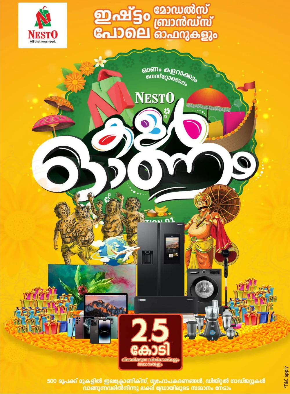 Onam Mega Sale 2025 – Great Deals Await! In Nesto Hypermarket Calicut