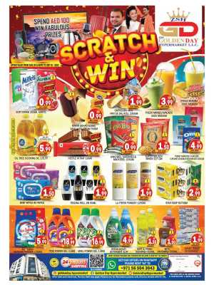 Big Weekly Savings In ZSH Golden Day Hypermarket Dubai
