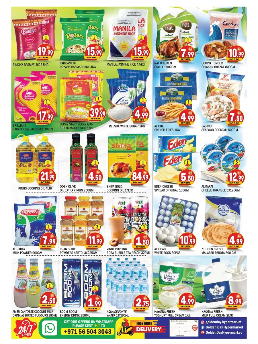 Big Weekly Savings In ZSH Golden Day Hypermarket Dubai